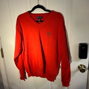 Oxford Golf Cotton Sweater Sz. L